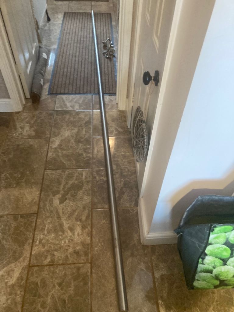 Stainless steel handrail for stairs