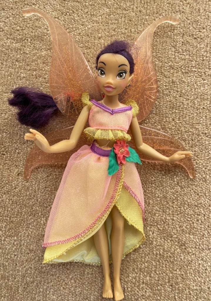 Playmates 2006 Disney Fairies Tinker Bell & Friends Fira Light-Talent Fairy doll 20 cm
