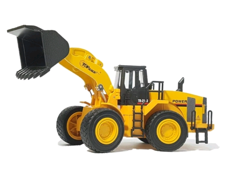 Top Race Metal Diecast Construction Front Loader