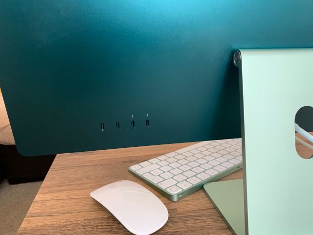 Apple iMac 24-inch M3 (2023) - Green, 256GB SSD 8GB RAM | in