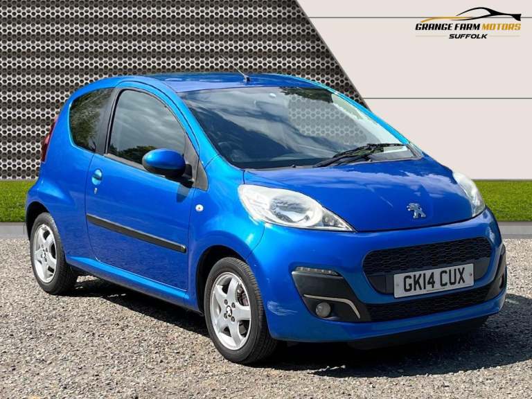 2014 Peugeot 107 1.0 Allure 3dr HATCHBACK PETROL Manual