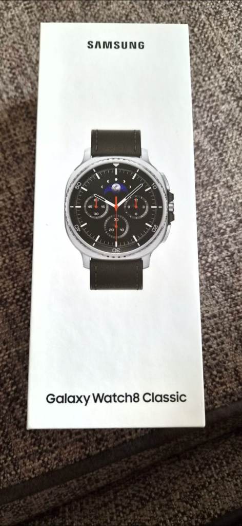 Samsung Galaxy Watch8 Classic Smartwatch – NEW in Box