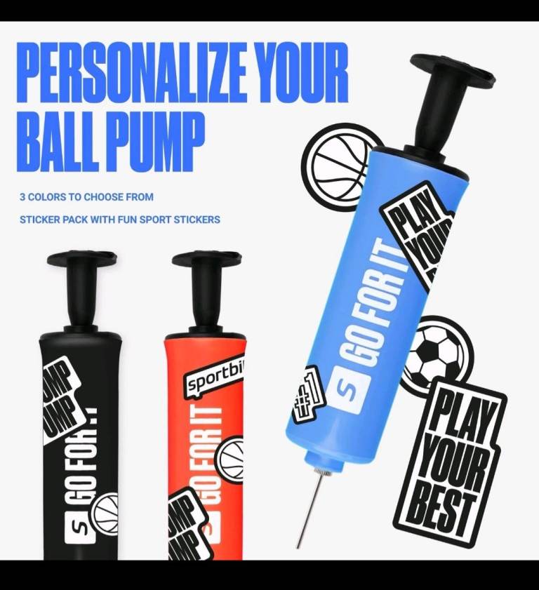 Bnib Play for it ball pump kit.