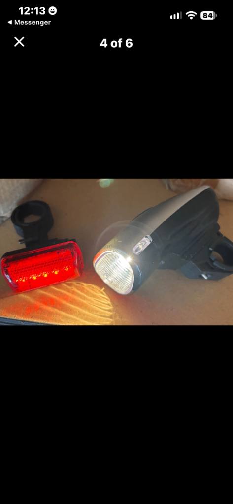 Joblot 50 packs NEW Challenge Front & Rear LED Bike Light Set | in ...