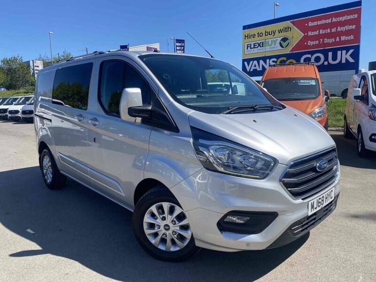 2018 Ford Transit Custom 2.0 EcoBlue 130ps Low Roof D/Cab Limited Van PANEL VAN DIESEL Manual