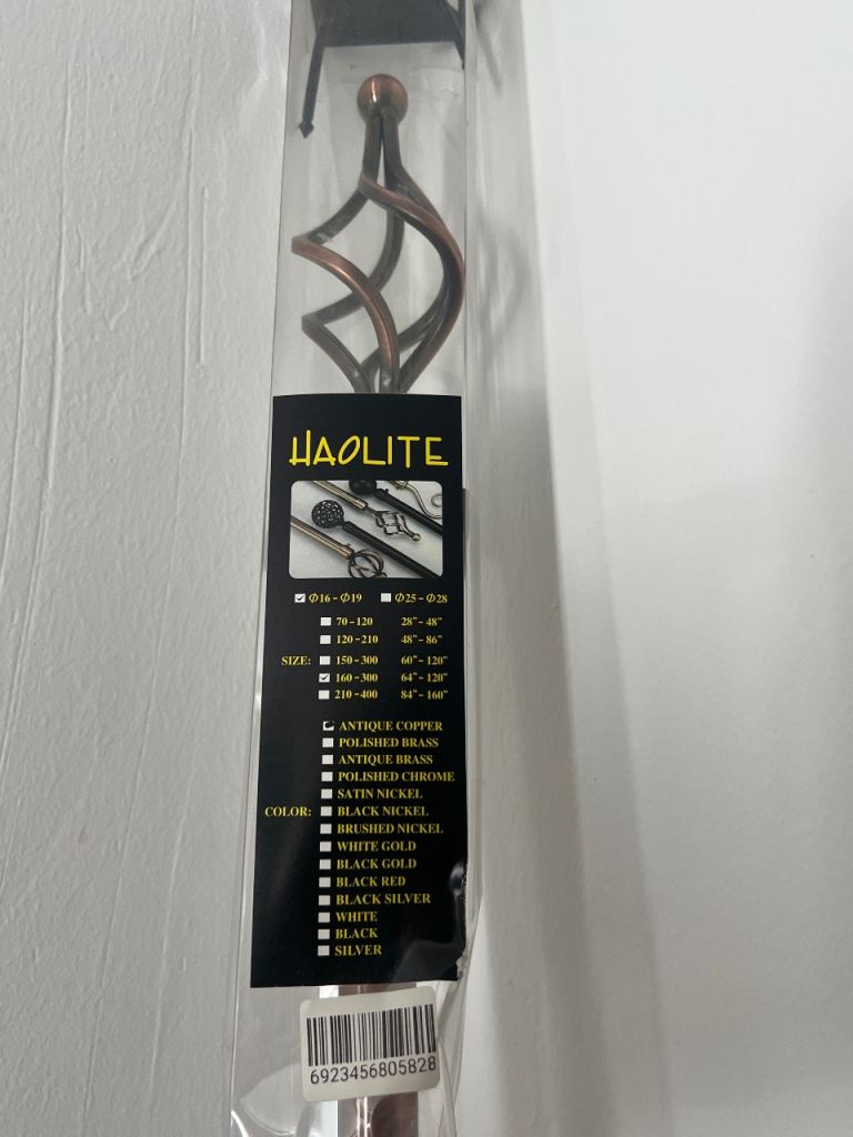 Curtain rod brand new