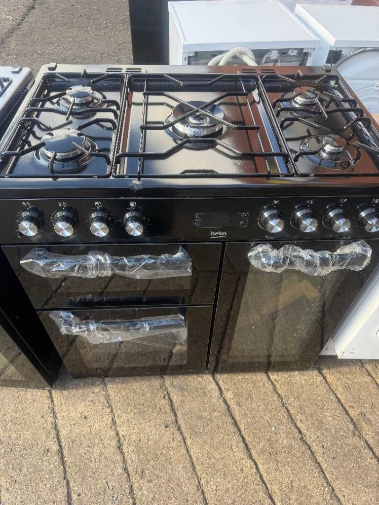 New Graded Scratch & Dent 900 mm Range Cooker Dual Fuel (various Colours)