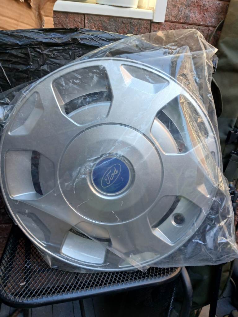 Original ford transit wheel trims 