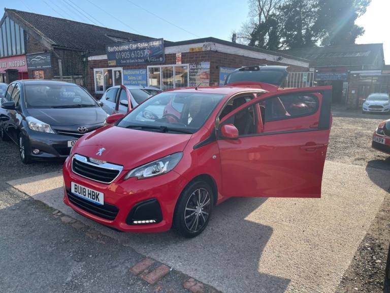 2018 18 PEUGEOT 108 1.0 ACTIVE HATCHBACK 5DR PETROL MANUAL EURO 6 (68 PS)