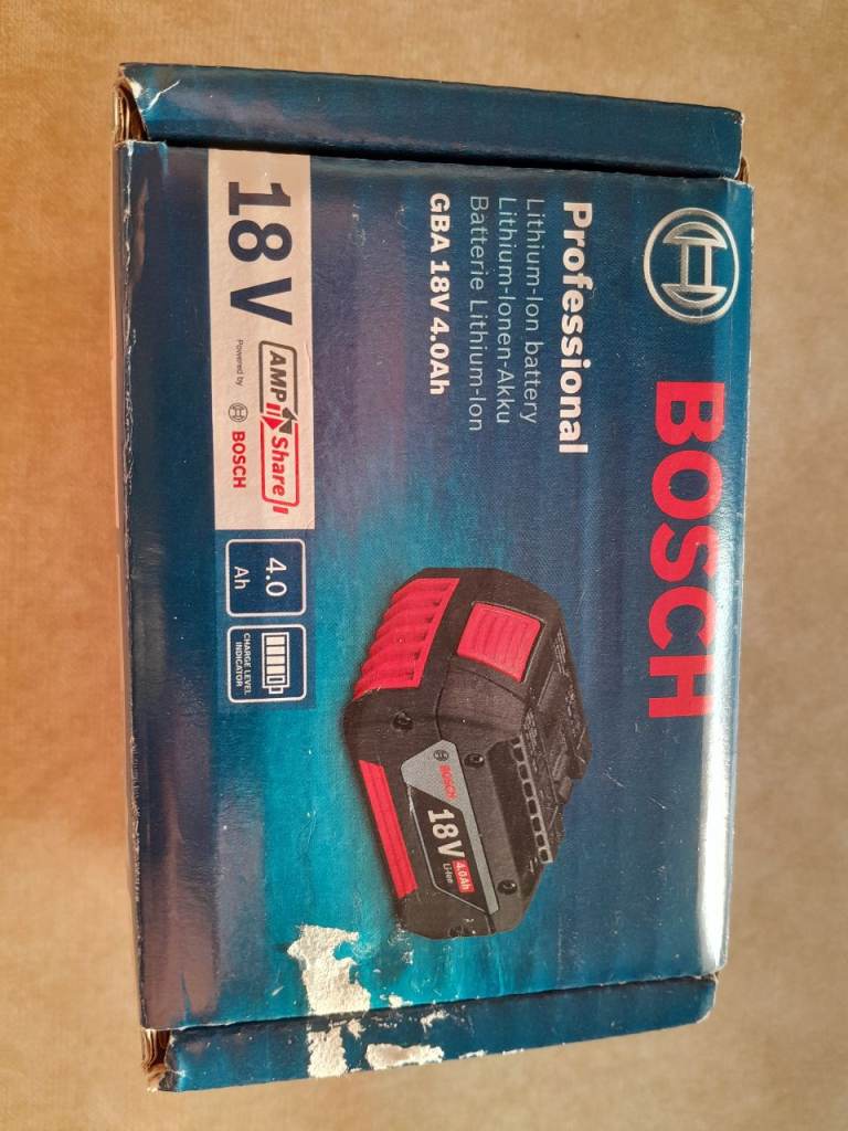 Bosch Professional 18V 4.0Ah Lithium-Ion Battery - NEW