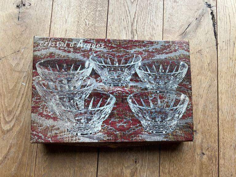 Cristal d'Arques Genuine Lead Crystal Bowls from France