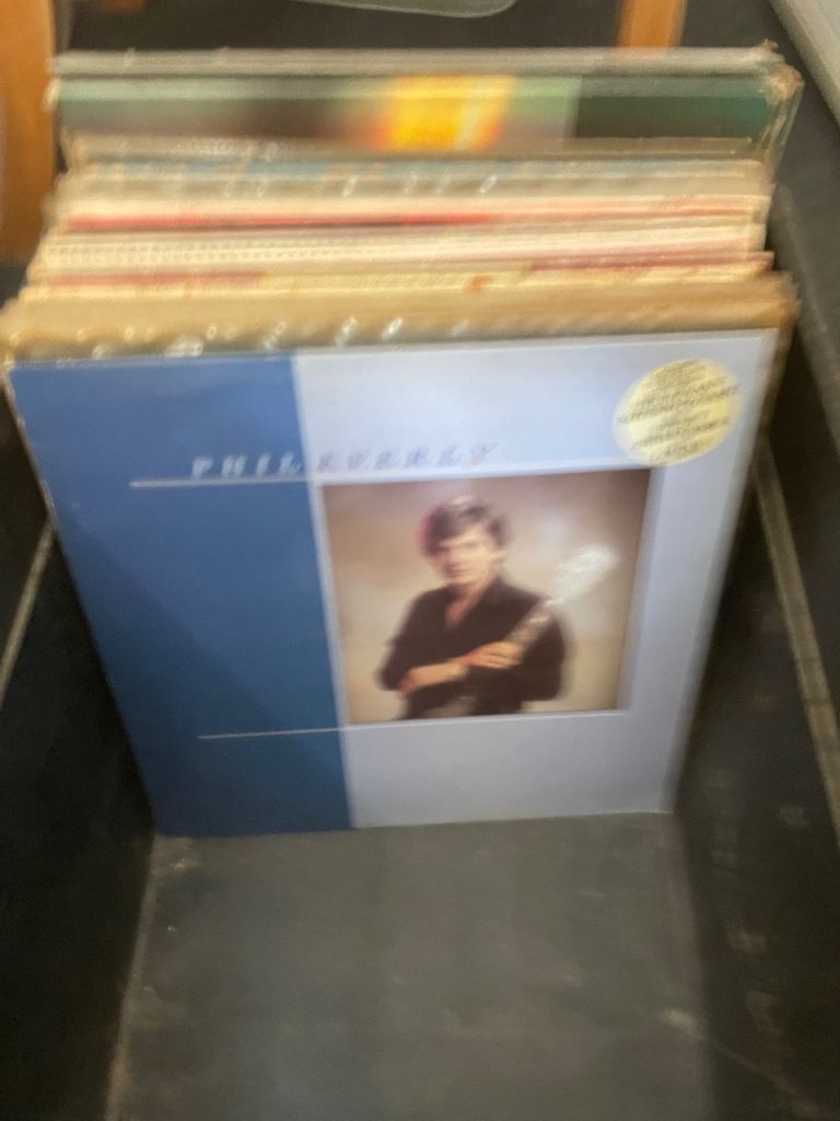 Around 40 vinyl 