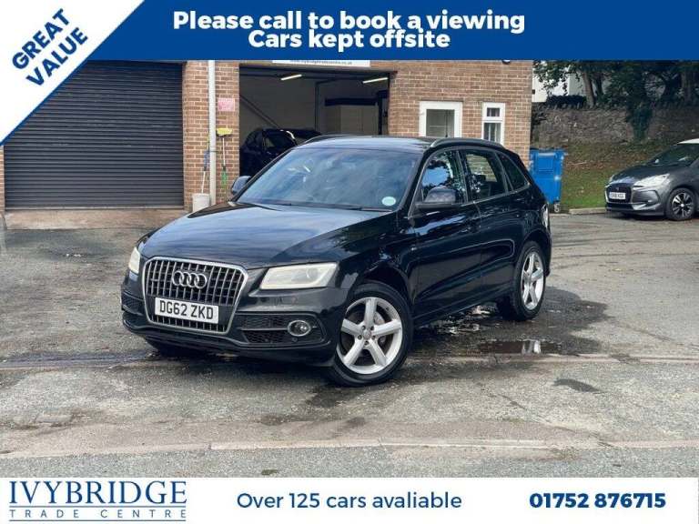 2012 62 AUDI Q5 2.0 TDI S LINE SUV 5DR DIESEL MANUAL QUATTRO EURO 5 (S/S) (177 P