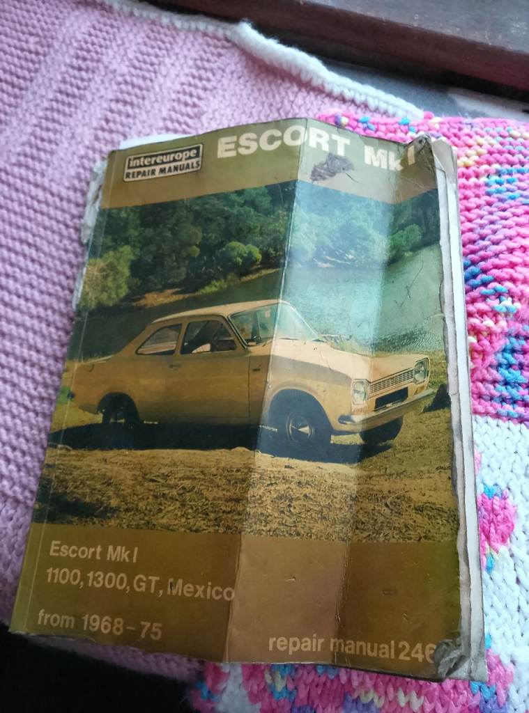 Intereurope repair manuals Escort Mk1 from 1962-1975