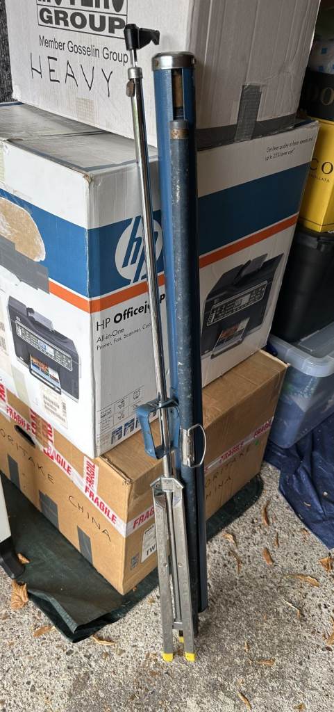 1970's Fold-Up Screen for Cine Films