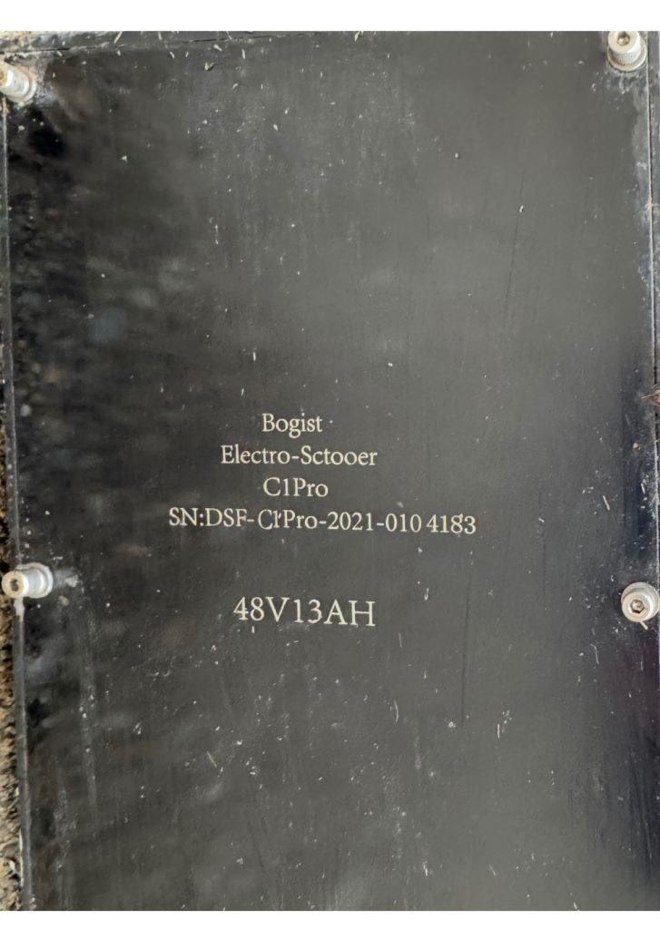 Electric scooter Bogist C1 Pro