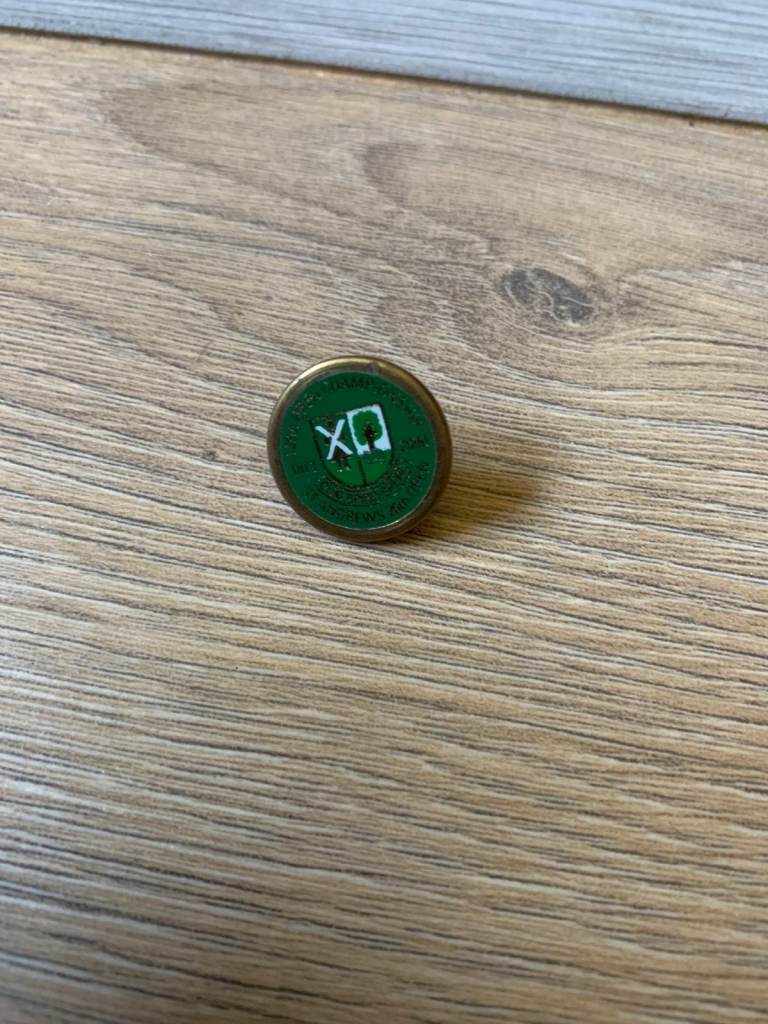 St. Andrews 129th Open Golf Tournament - Ball Marker (Vintage Brass) - 2000.