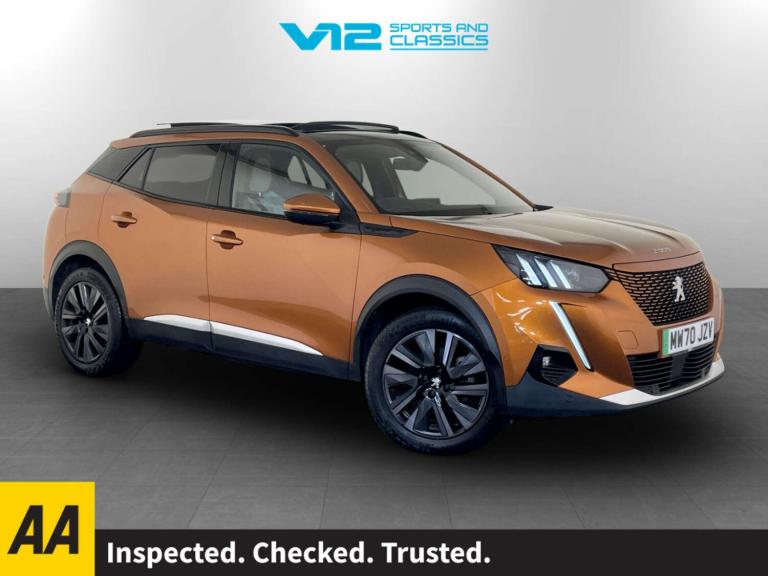 2020 Peugeot E-2008 50kWh GT SUV 5dr Electric Auto (136 ps) SUV Electric Automatic