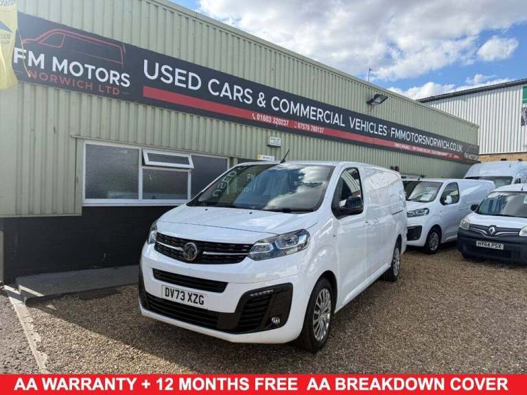 2023 73 VAUXHALL VIVARO 1.5 TURBO D 2900 PRO PANEL VAN 6DR DIESEL MANUAL L2 H1 E