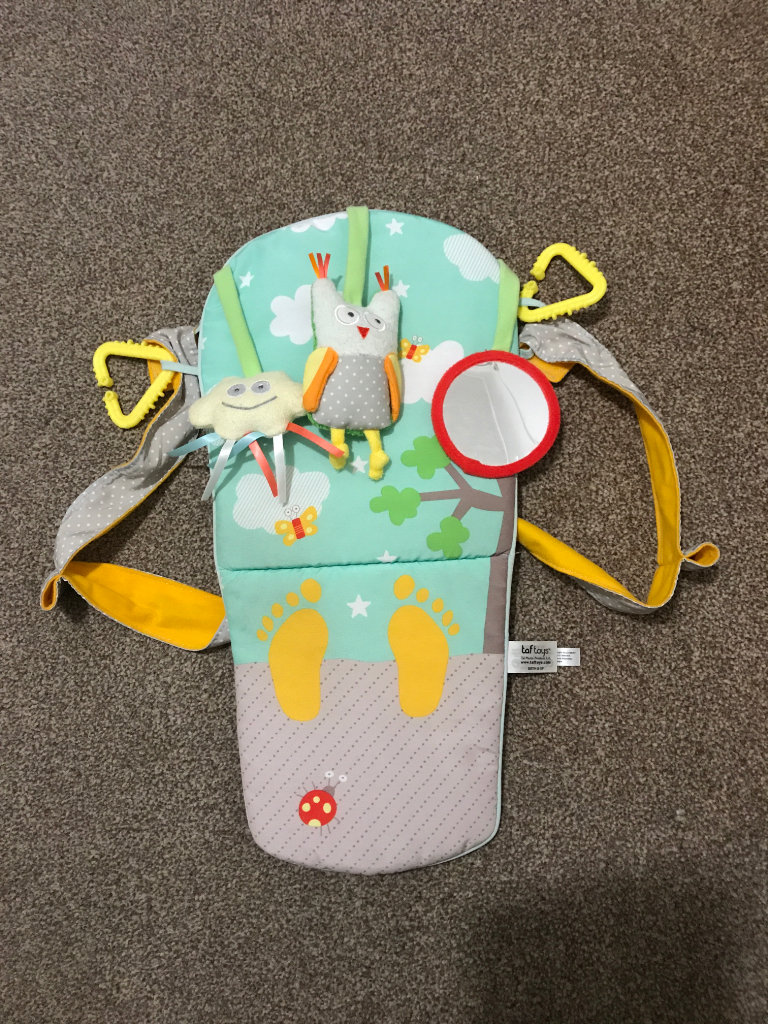 Can Deliver Taf Toys play and kick car Travel mat toy hanging soft toys baby 