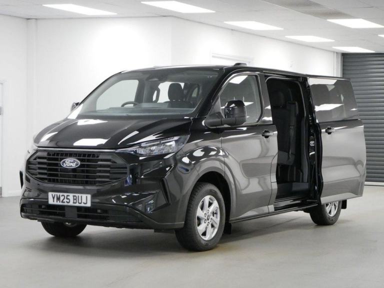 2025 FORD TRANSIT CUSTOM 320 2.0 EBL 136 BHP SWB LIMITED 6 SEATER CREWCAB