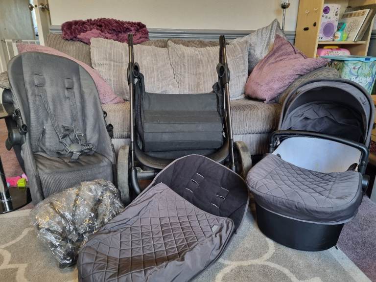Icandy orange pram pushchair 