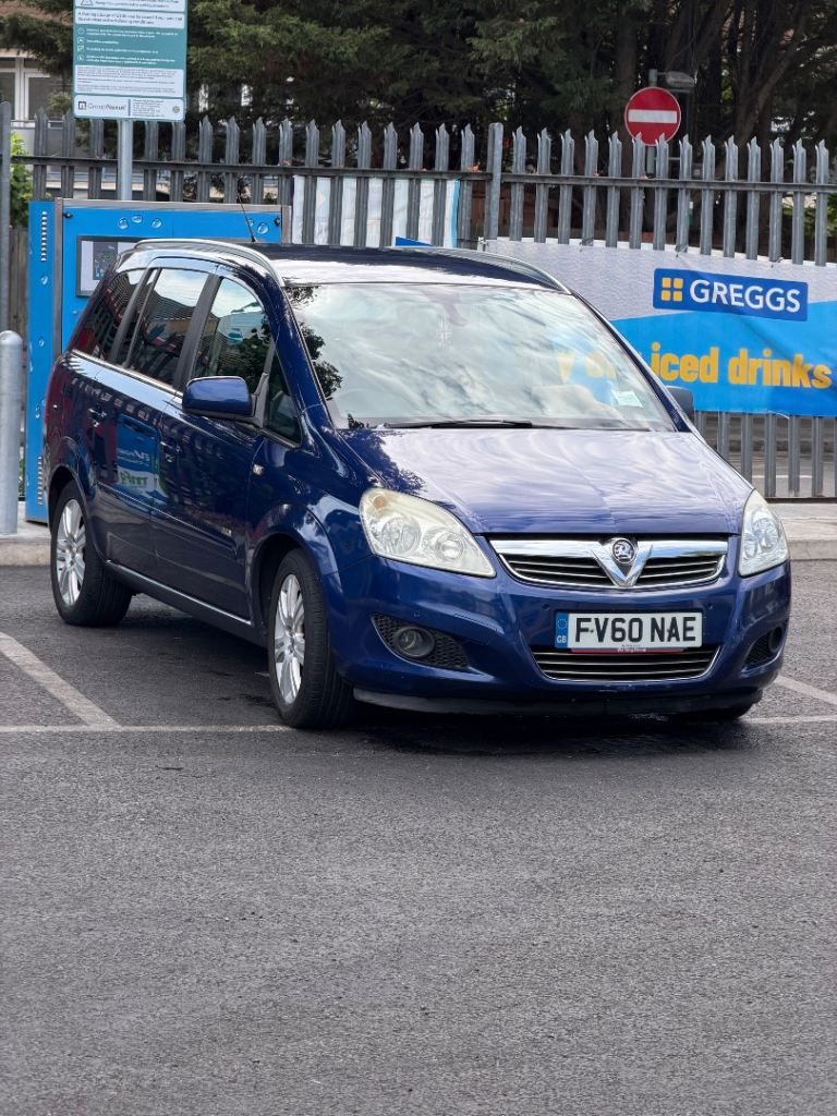 Vauxhall, ZAFIRA, MPV, 2010, Manual, 1598 (cc), 5 doors