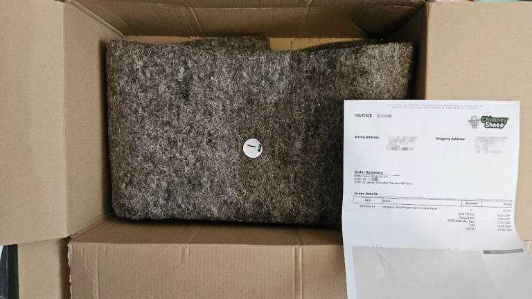 Project wool felt from Chimney Sheep, New, Unused
