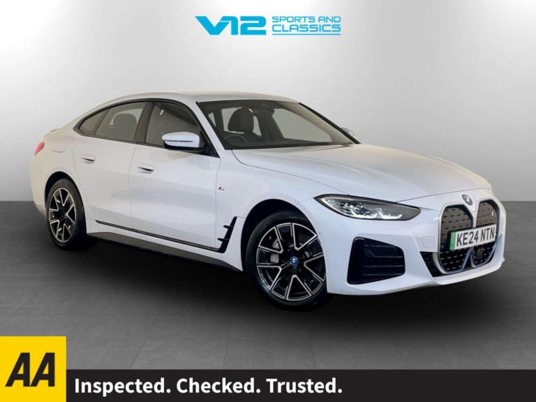 2024 BMW i4 40 83.9kWh M Sport Gran Coupe 5dr Electric Auto eDrive (340 ps) Hatchback Electric Au...