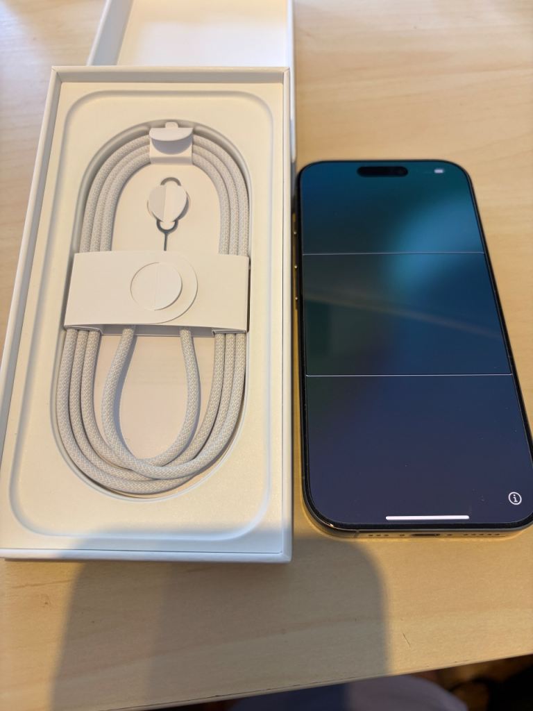 iPhone 16Pro 128Gb in Desert Titanium, as new, £525.00 for Sale in ...