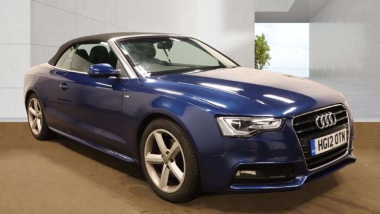 2012 Audi A5 1.8T FSI S Line 2dr Multitronic CONVERTIBLE PETROL Automatic