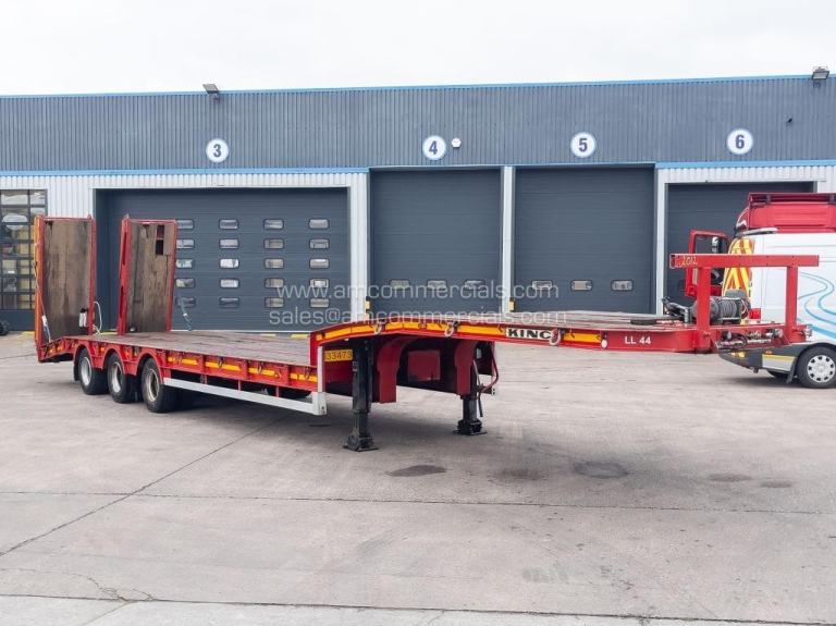 KING 3 AXLE LOW LOADER 38,000KG GVW TRI AXLE TRAILER