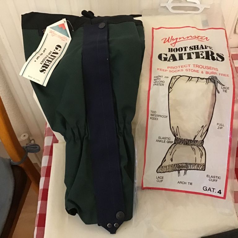 New Wynnster boot shape gaiters. Hiking/walking/rambling.touser boot protectors 