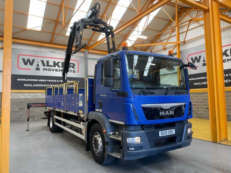 MAN TGM 18.250 *EURO 6* 4X2 18 TONNE BRICK GRAB