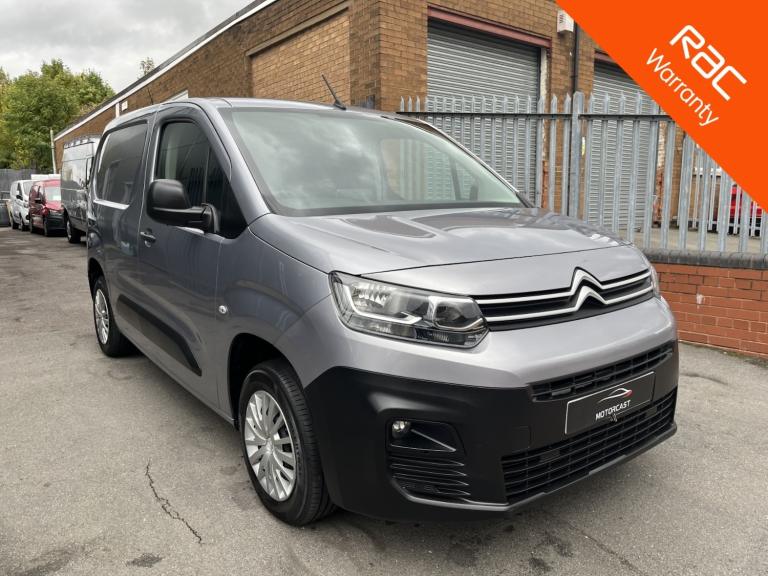 2021 21 Citroen Berlingo 1.5 BlueHDI ENTERPRISE 75PS SWB L1 3 Seats Grey NO VAT