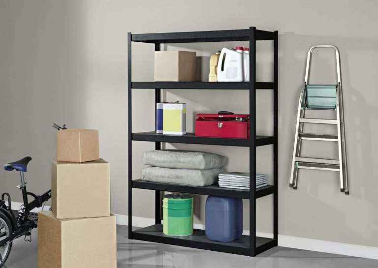 Whalen 5 Tier 6ftX4ftX1.5ft Step Beam Heavy Duty Storage Shelf Rack Ga