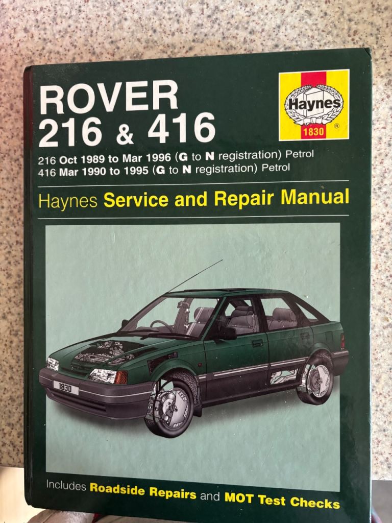 Haynes workshop manual 