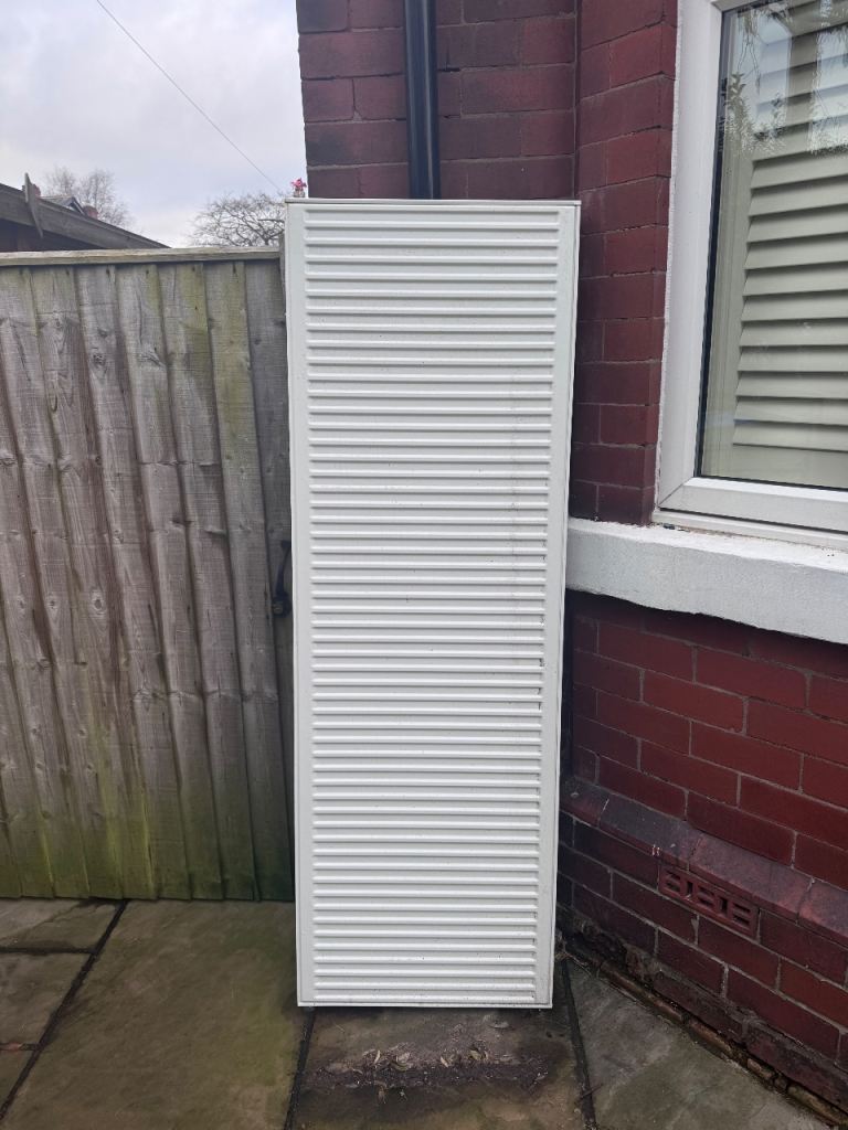 White Panel Radiator - 1800x600 