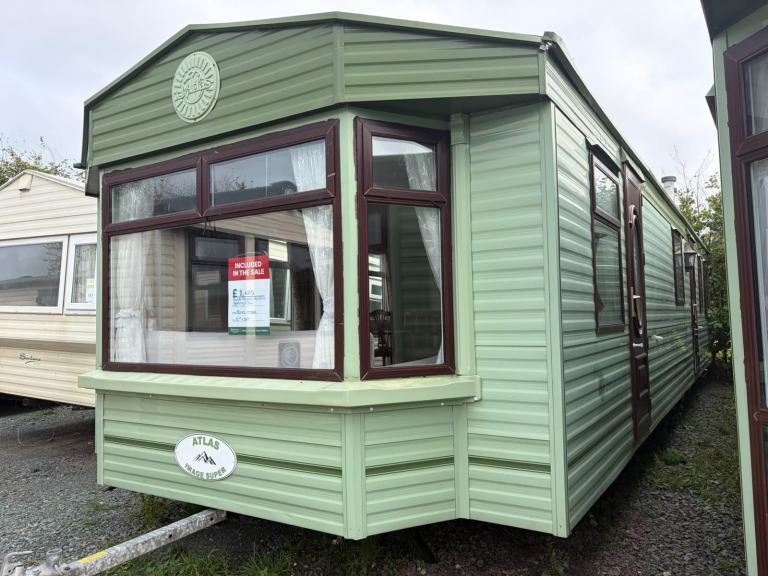 ATLAS IMAGE 37X12 • 2 BED • BATH + EXTRA WC • OFF SITE STATIC CARAVAN HOME