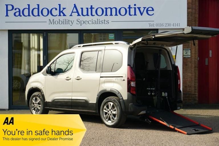 Peugeot Rifter ALLURE PREMIUM Disabled Wheelchair Accessible Vehicle WAV.
