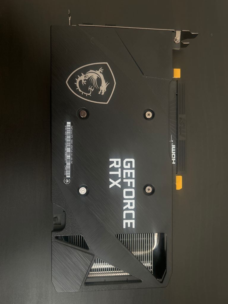 MSI Nvidia GeForce RTX 3060 Ventus 2x 12GB OC Graphics Card