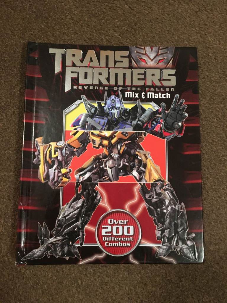 Transformers Mix & Match book