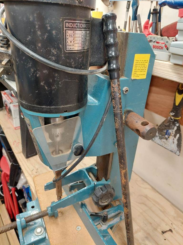 Bench mortice drill