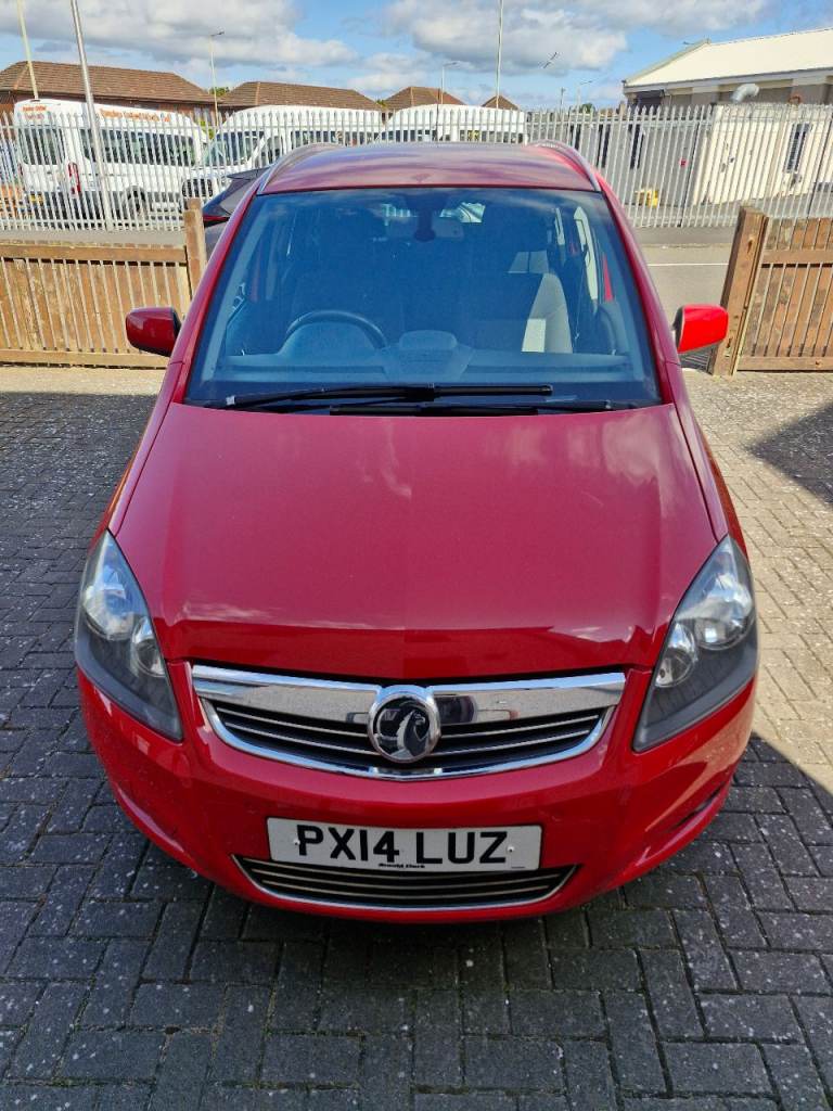 Vauxhall, ZAFIRA, MPV, 2014, Manual, 1686 (cc), 5 doors