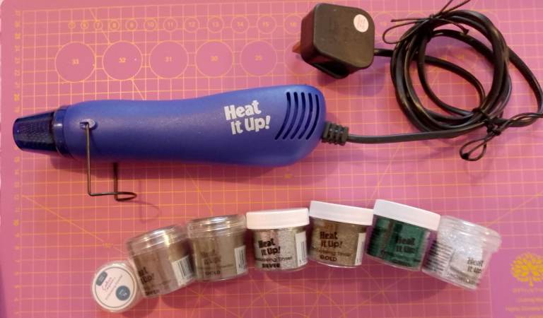 Heat Embossing Tool & Powders