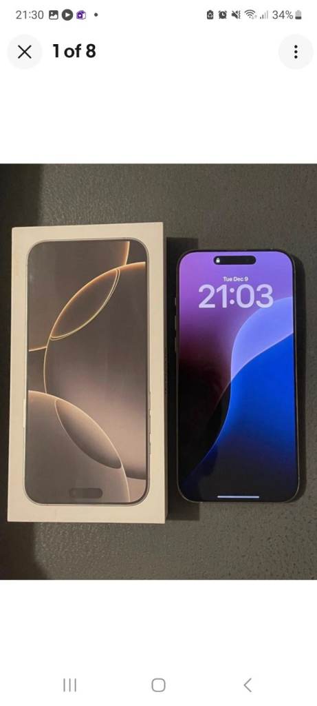 image for Apple Iphone 16 Pro Max - 256GB