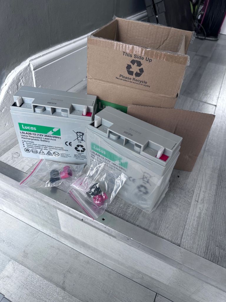 X2 mobility scooter batteries new 