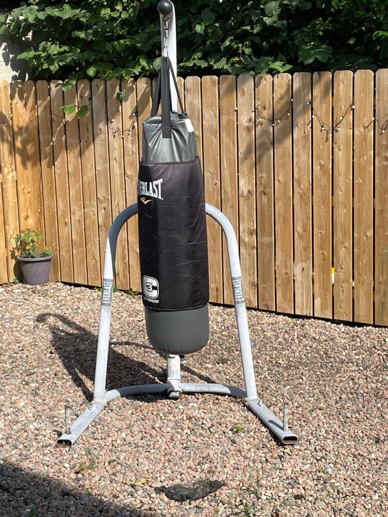 Punchbag and stand