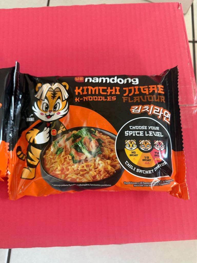 Korean Namdong Kimchi Jjigae K-Noodles Flavour – New Packs