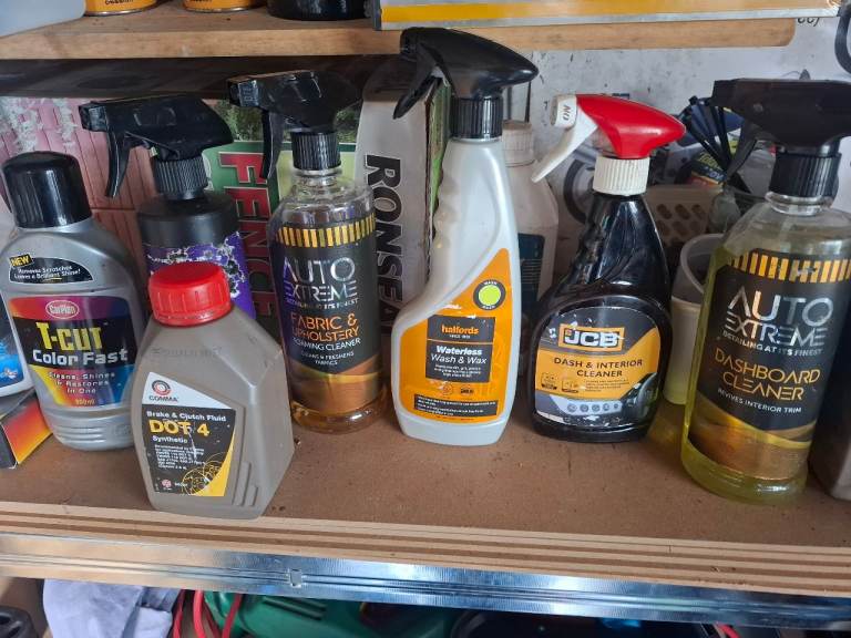 Car cleaning stuff 